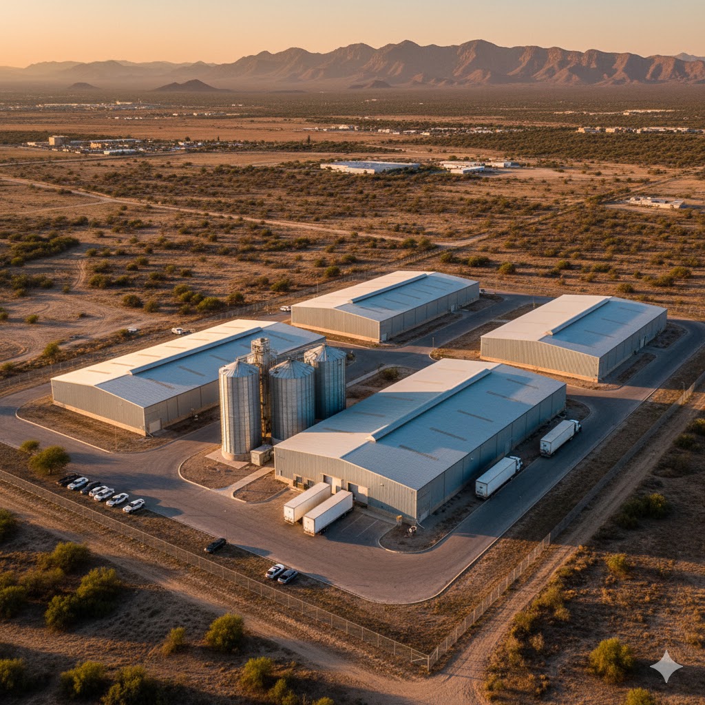 Vista a&eacute;rea de planta