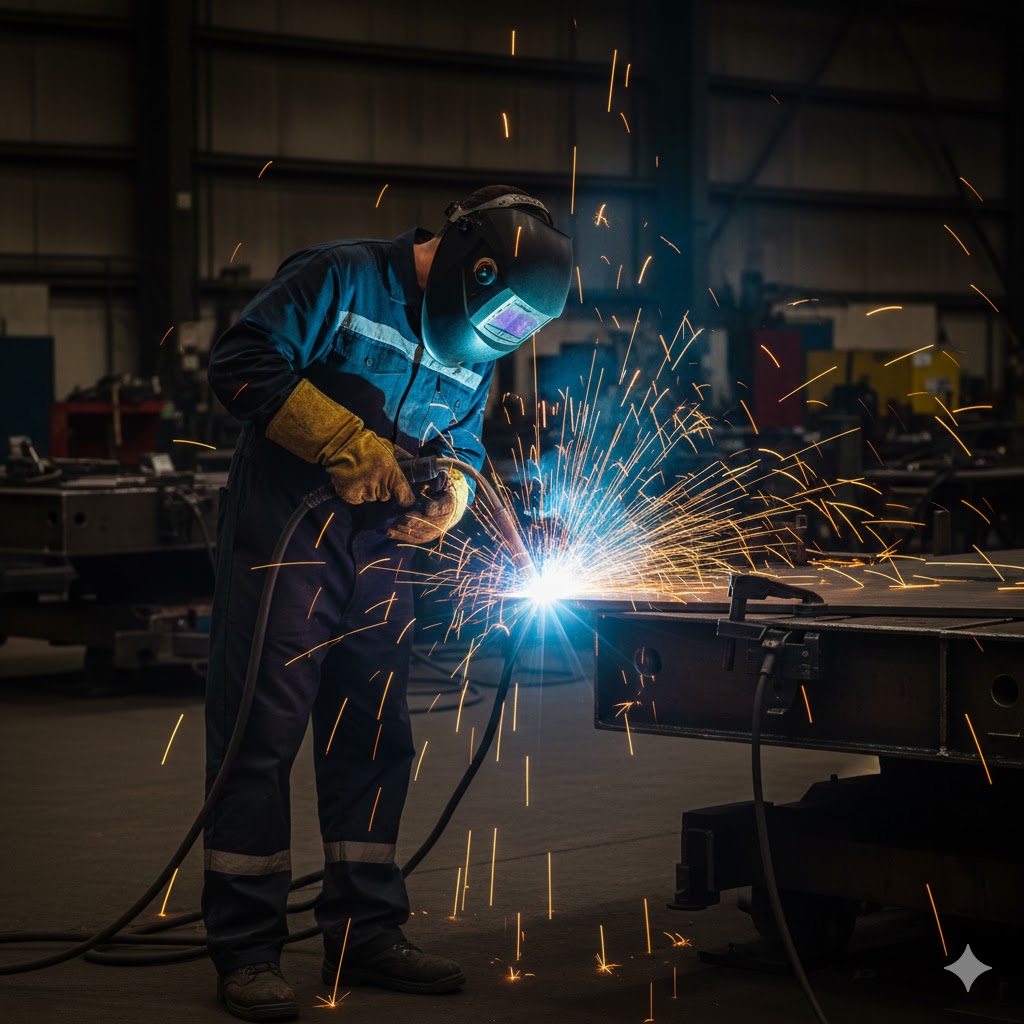 Soldadura industrial conforme a normativa CWB